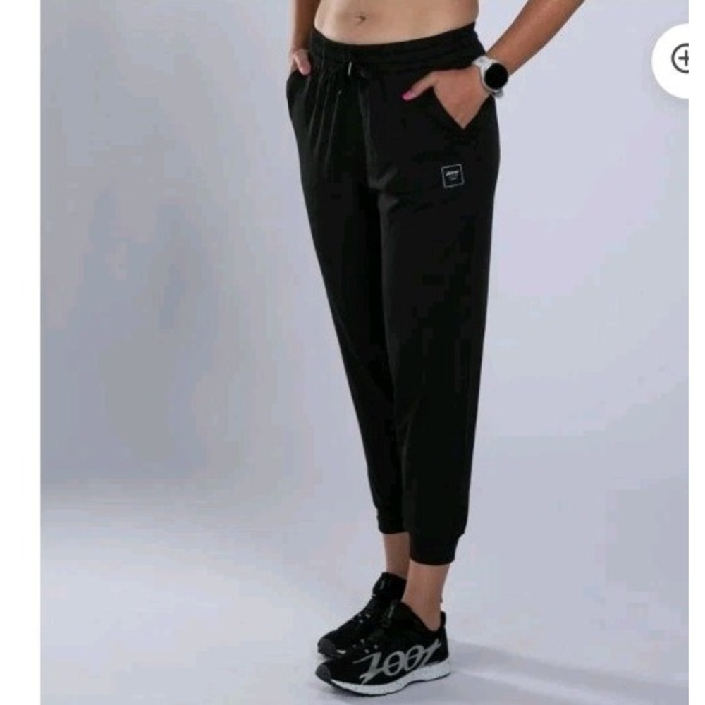 Zoot Elite Women's Joggers Size Small Black Athletic Pull On Pants Drawstring - Picture 2 of 9